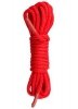 Wiązania Red Bondage Rope - 5m